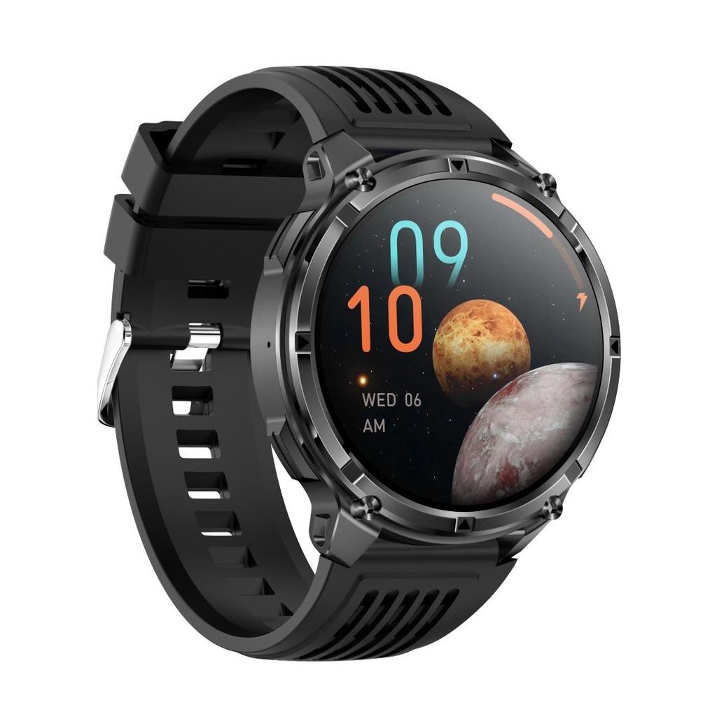 Rainbuvvy HT33 Bluetooth Smartwatch 1.7inch IPS Display IP68 Waterproof Super Long Standby 1100mAh BLE5.2 Android Sports Watch Multi-language