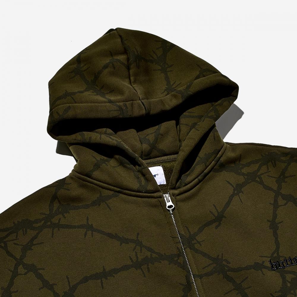 Butter Goods Wired Zip Thru Hood Wired Zip Thru Hood