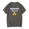 Radiology Squad RadiologisT T Shirt X ray Tech Rad Graduate long or short sleeves vintage Washed Top For Everyday Wear