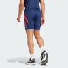 Adidas Manchester United Tiro 24 Training Shorts Striped Print Mid Waist Elastic Casual Shorts Men Shorts Night-Blue IT2027