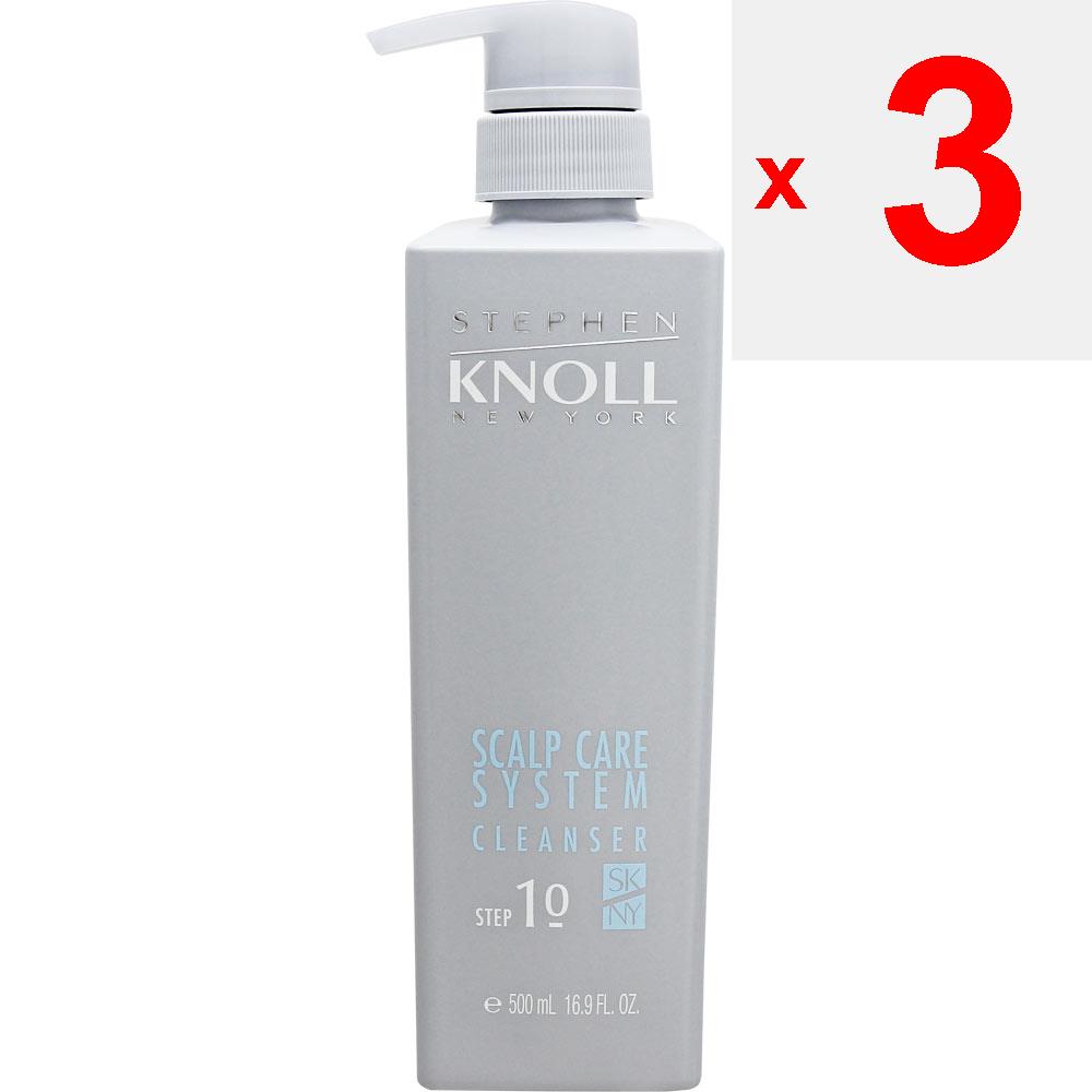 Kose Steven Knoll Scalp Care System Cleanser 500ml Shampoo/conditioner (premium) To Use: 1. Hold Down the Pump, Turn It To Pump Up, and Push It Severa