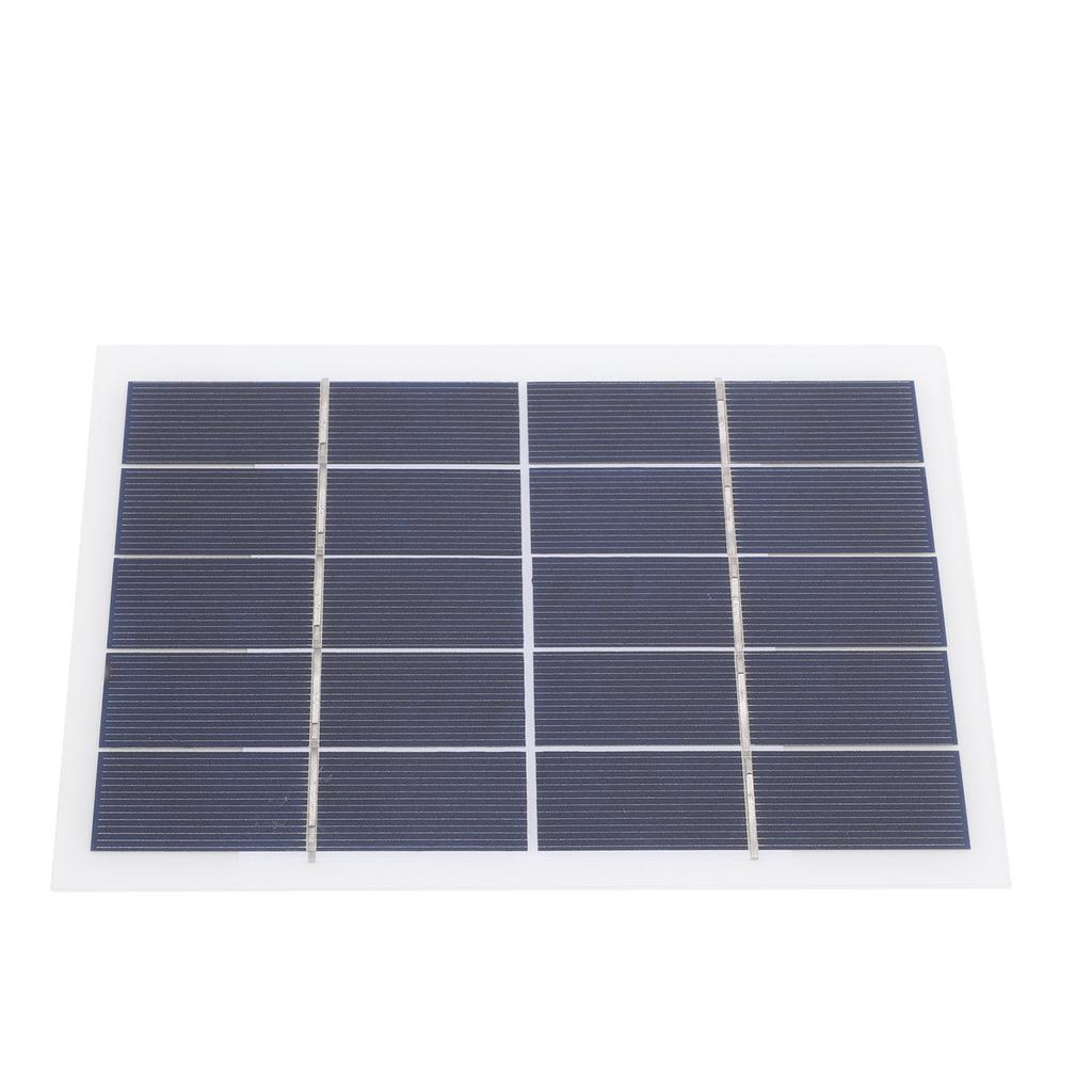 Solar Panel 3W Type C Interface Polycrystalline Silicon Solar Panel for Courtyard Light Security Camera