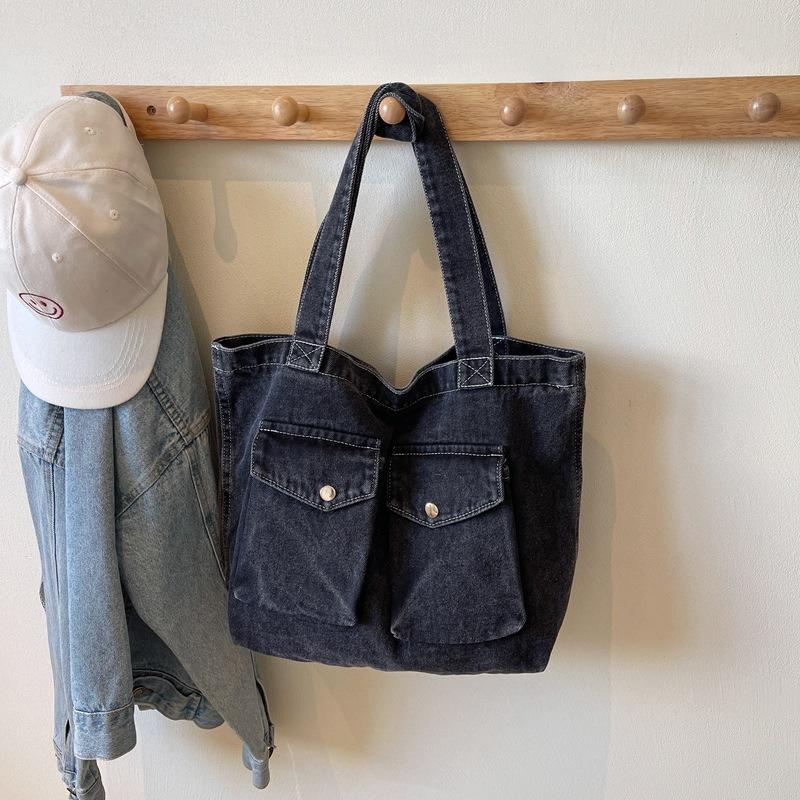 Large Capacity Portable Personalized Bag Women's 2025 New Spring Fashion Foreign Style Tote Bag Retro Shoulder Bag Tide