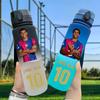 650ml Kubek na wodę Gwiazda Piłki Nożnej Lamine Yamal Przenośny Outdoor Duża Pojemność Sport Fitness Klapka Butelka na Napoje Prezenty dla Fanów 6