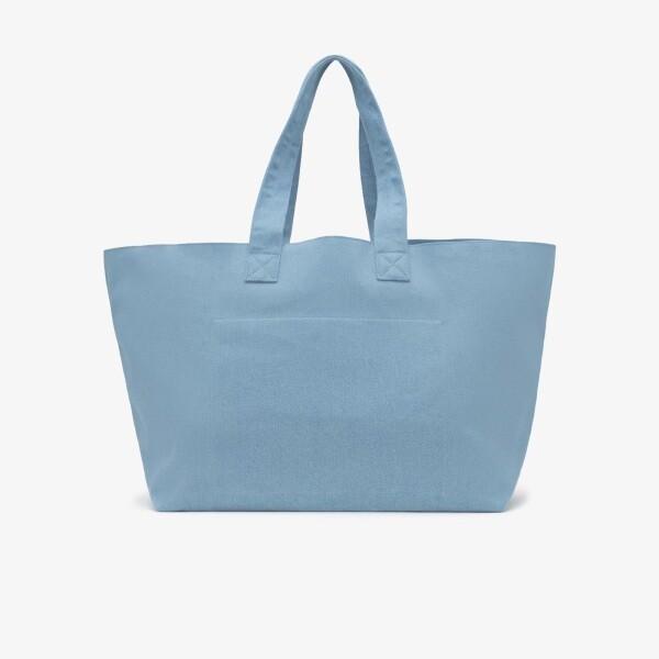 Lacoste Summer Pack Xl Top Zip Cotton Tote Nu5241p56gq48