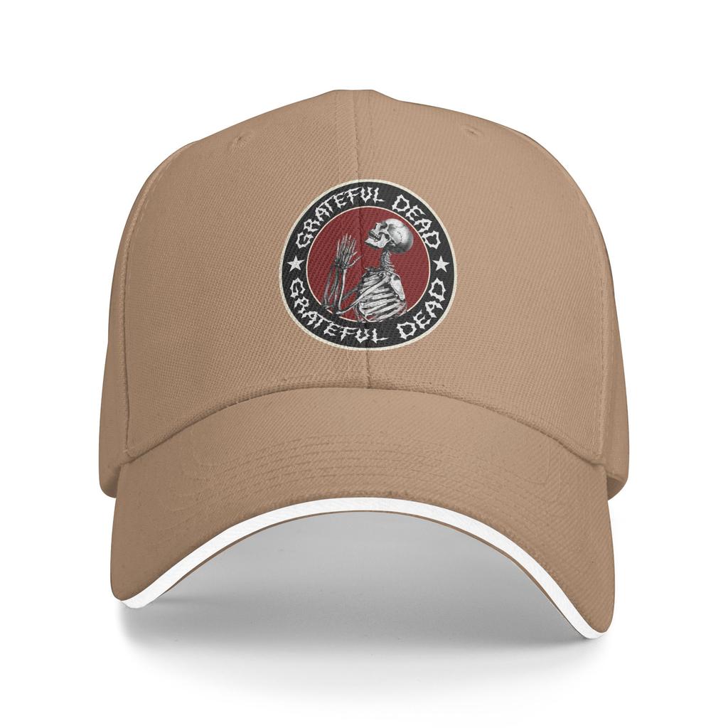 Grateful Dead Baseball Cap UnisexTeens Custom Logo Hip Hop Hats Summer Classic Hunting Camping Breathable Baseball Caps