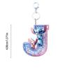 stitch acrylic cute keychain cartoon flat 2D stilt English letters ornament doll cartoon birthday gift halloween