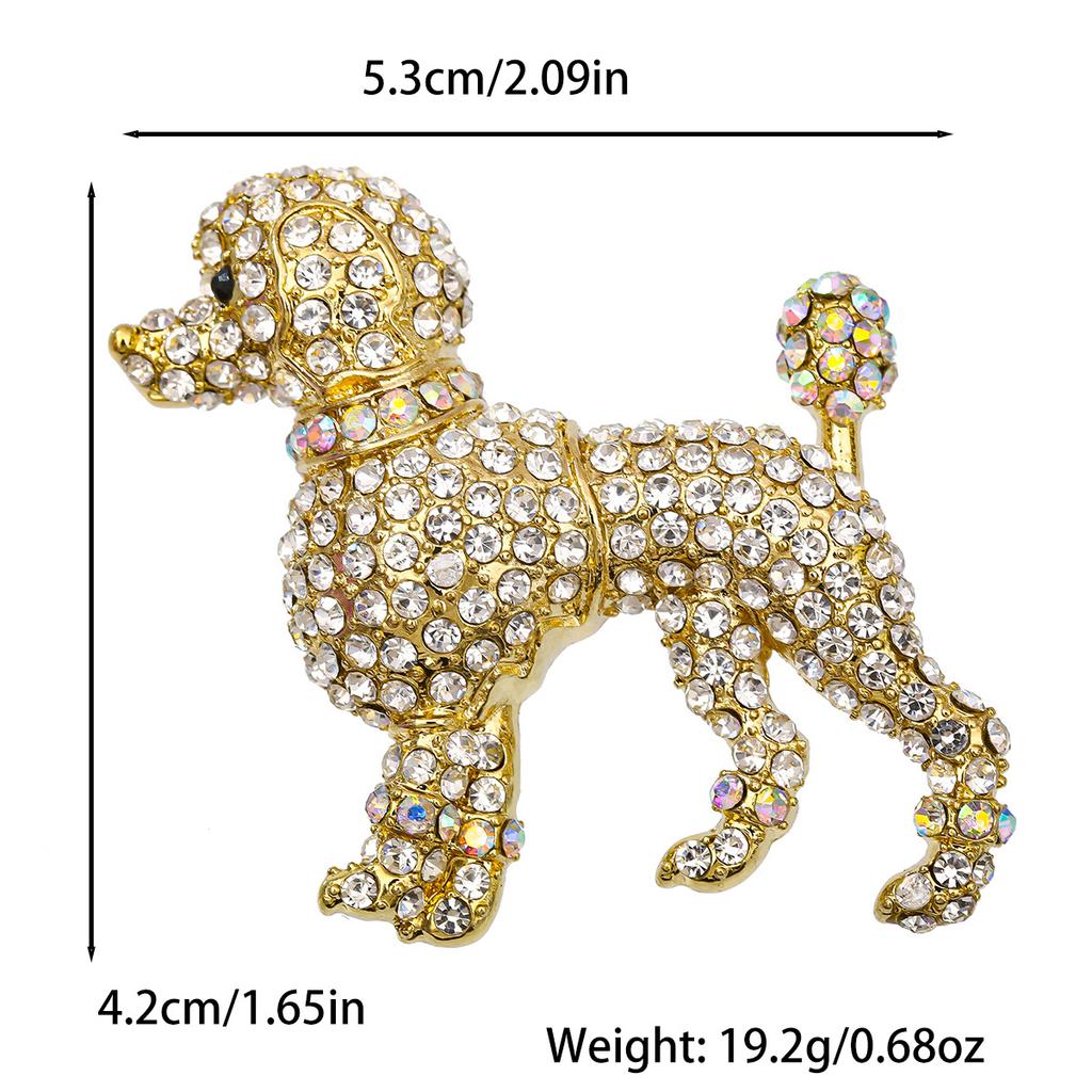 Modische Süße Kleine Hunde Brosche