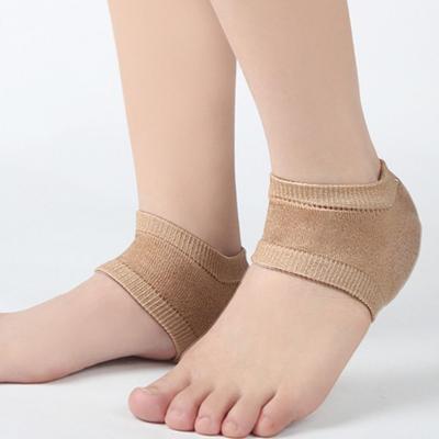 Fasciitis Support Moisturizing Silicone Heel Pads Female Socks Half-yard Socks Gel Heel Protector