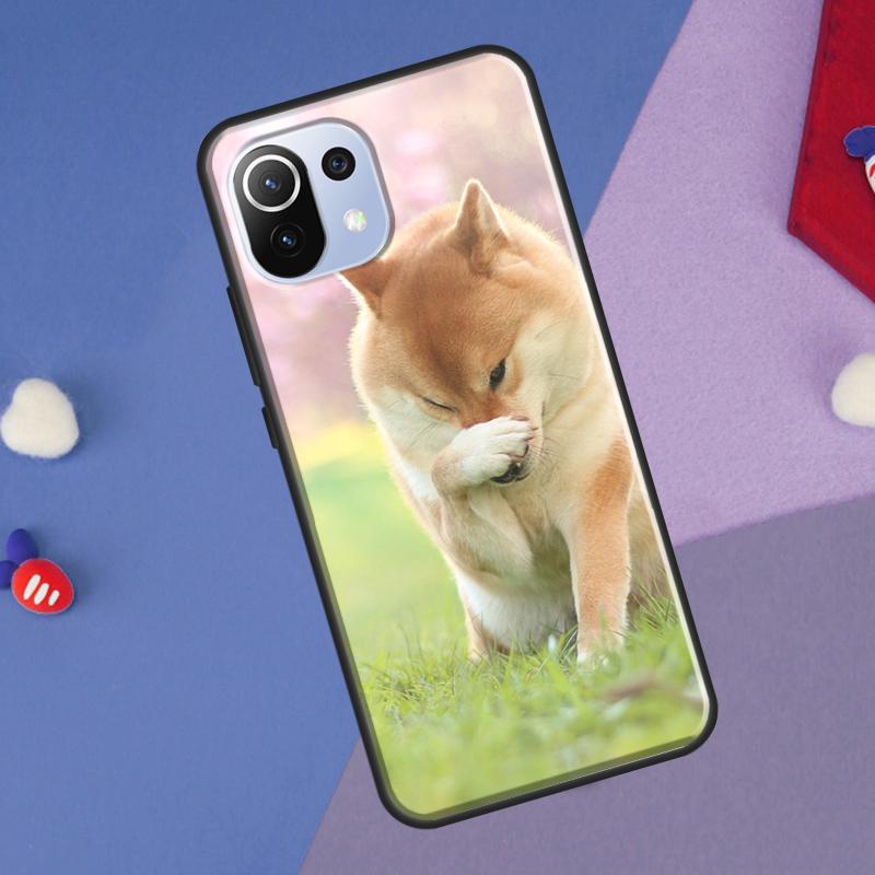 Animal Shiba Inu Dog Case For POCO X5 X3 F5 Pro F3 F4 X4 GT M5s C40 Cover For Xiaomi 13 12 Lite 11T 12T Pro 12X