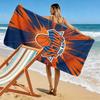 NY Knicks Print Beach Towel, Large Soft Quick Dry Towel for Beach Camping Swimming