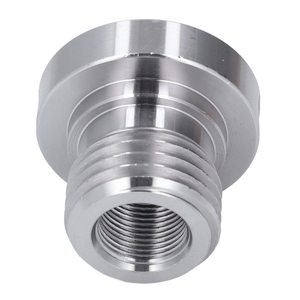 Holzbearbeitungs-Drehbank-Spindelkopf-Spindeladapter Edelstahl 8TPI Außengewinde 33mmx8TPI Innengewinde 20mmx8TPI Drehbank-Spindeladapter