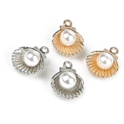 10Pcs 11*15mm Conch Shape Alloy Pendants For Jewelry Component Making DIY Necklace Bracelet Earring