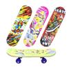 1705 Maple Double Rocker Children's Four-Wheel Skateboard with Cartoon Stickers, 43cm, Toddler Non-Slip.