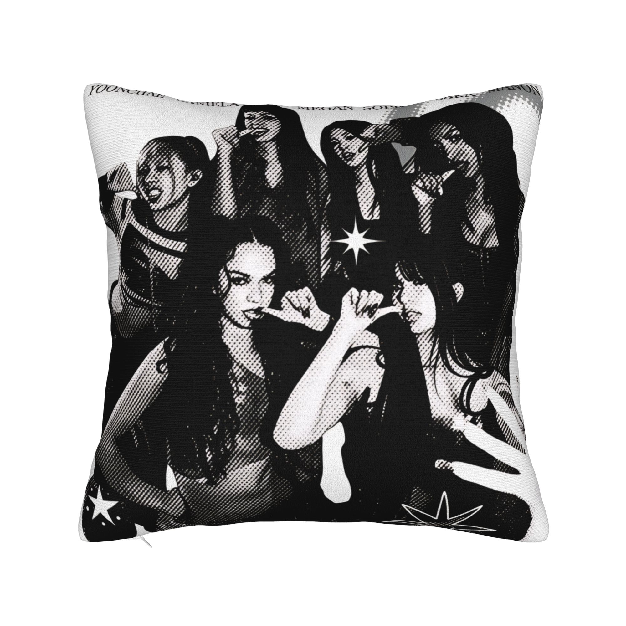 Наволочка Katseye Kpop Музыка 13 Современные наволочки для дивана кушетки кровати гостиной 5050cm 1180₽