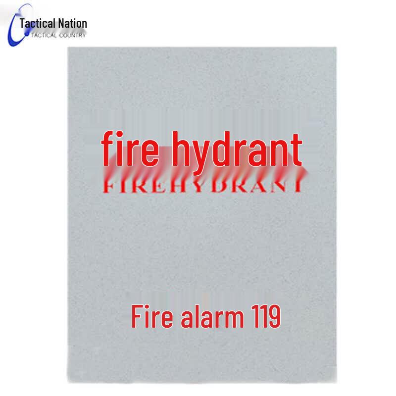 Fire Hydrant Box Frosted Acrylic Door Panel