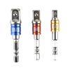 3-Piece Nickel-Plated Steel Drill to Wrench Conversion Kit