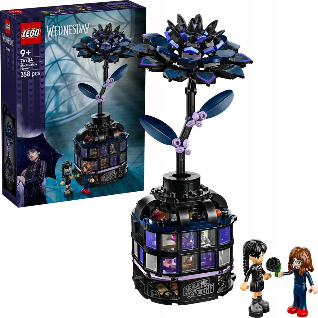 76784 - Lego Wednesday - Kwiat Czarnej Dalii
