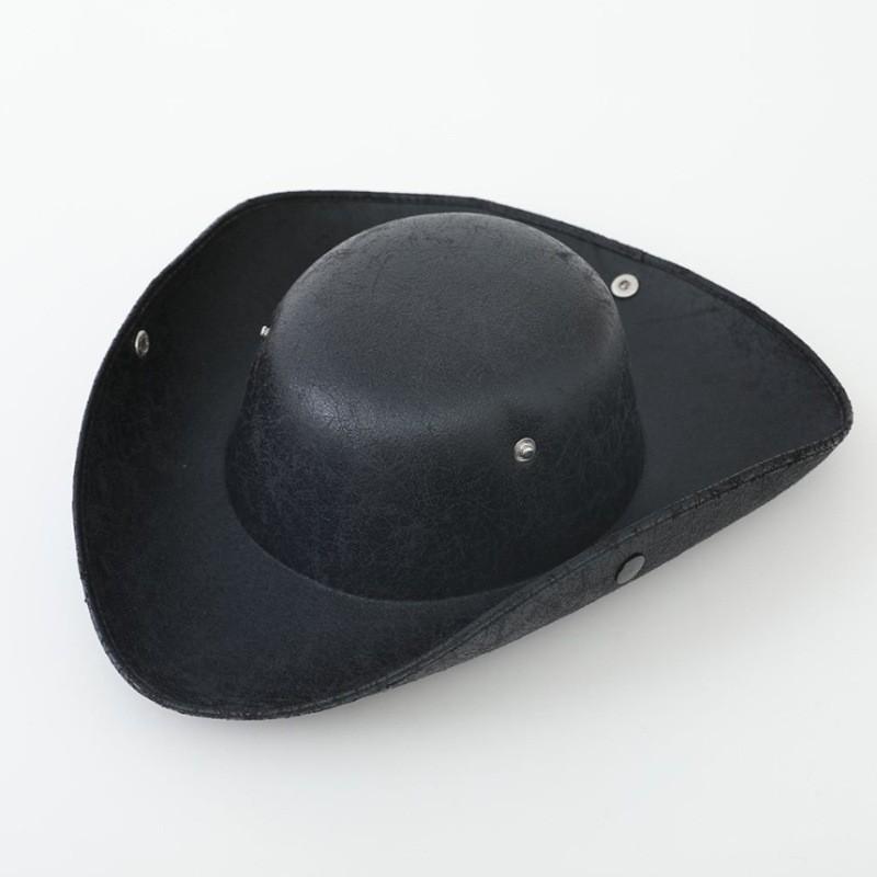 Cowboy Hat With Chain And Starry Sky Compass For Western Style Men And Women