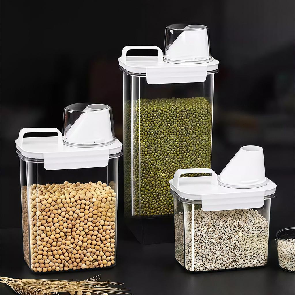 Rice Bucket, Flour Storage Tank, Insect Proof, Moisture-proof, Sealed, Grain Starch, Bean Packaging, Rice, Grains, Miscellaneous Grains Storage Box