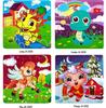 Early Education Wooden 20-Piece Puzzle Board for Infants and Young Children (Ages 0-6)