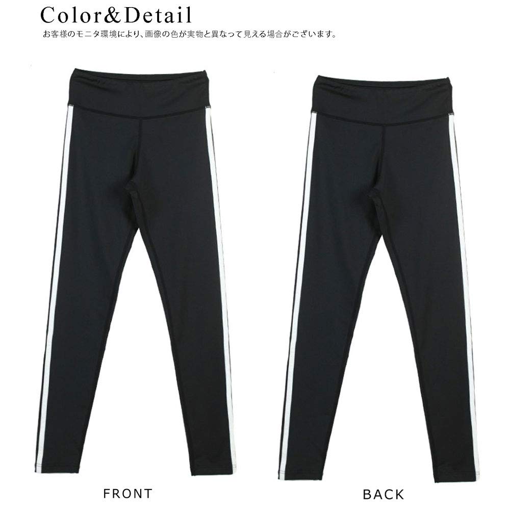 By Dream Sideline Sporty Perfect for the and Reggings Leggings, Leggings, Gym, Sportswear, Yoga, Running, Aerobics, Dance/Black (M)