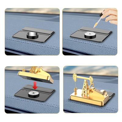 Solar Oilfield Holder Diffuser Car Accessory Ornament Perfumes Air Freshers Fit for Refreshing Atmosphere Relaxing Drive