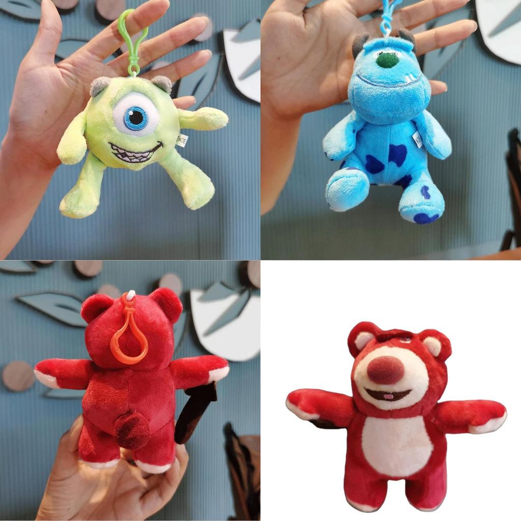 Adorable Cartoon Sulley Keychain Plush Toy Perfect For Kids And Collectors 15cm