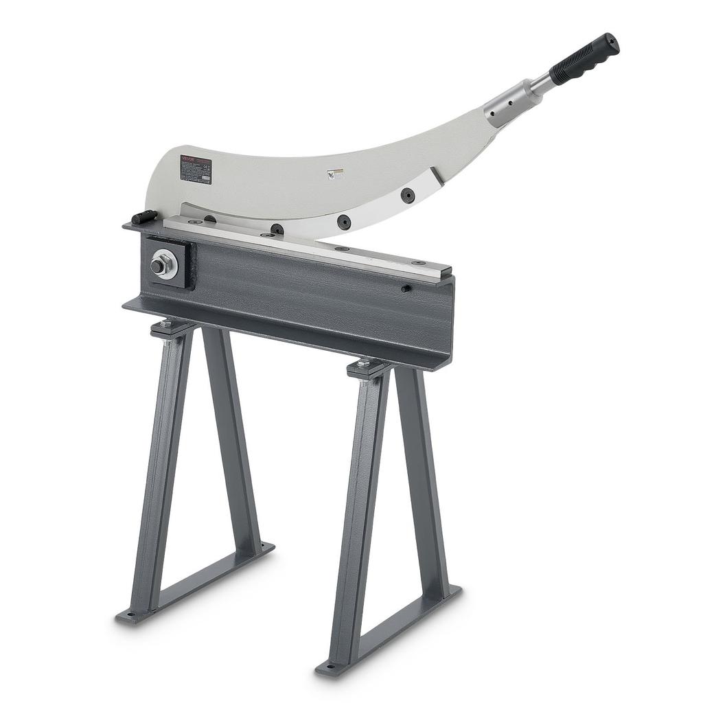VEVOR Guillotine Shear, 500 Mm Bed Width Benchtop Cutter, Manual Hand Plate Shear for Metal Sheet Processing, with Q235 Material, High Precision