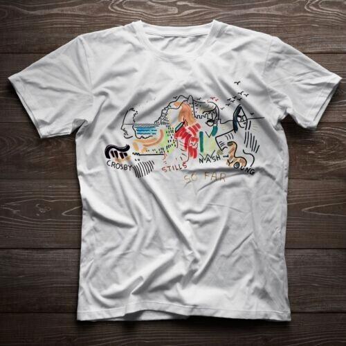 Vintage So Far by Crosby Stills Nash Young TShirt David Stephen Graham Neil XL
