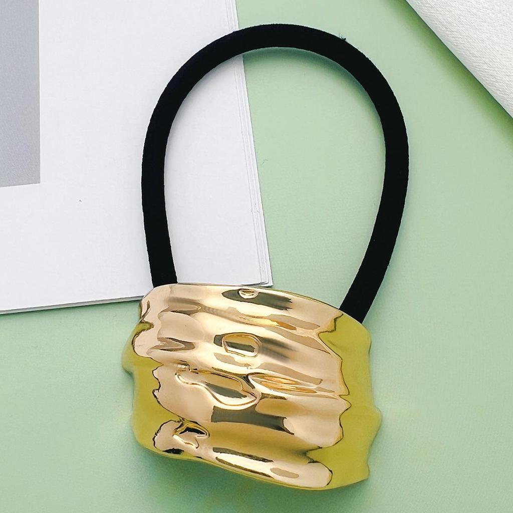 Metallic Braided Hair Ties: Fashionable Ponytail Bands