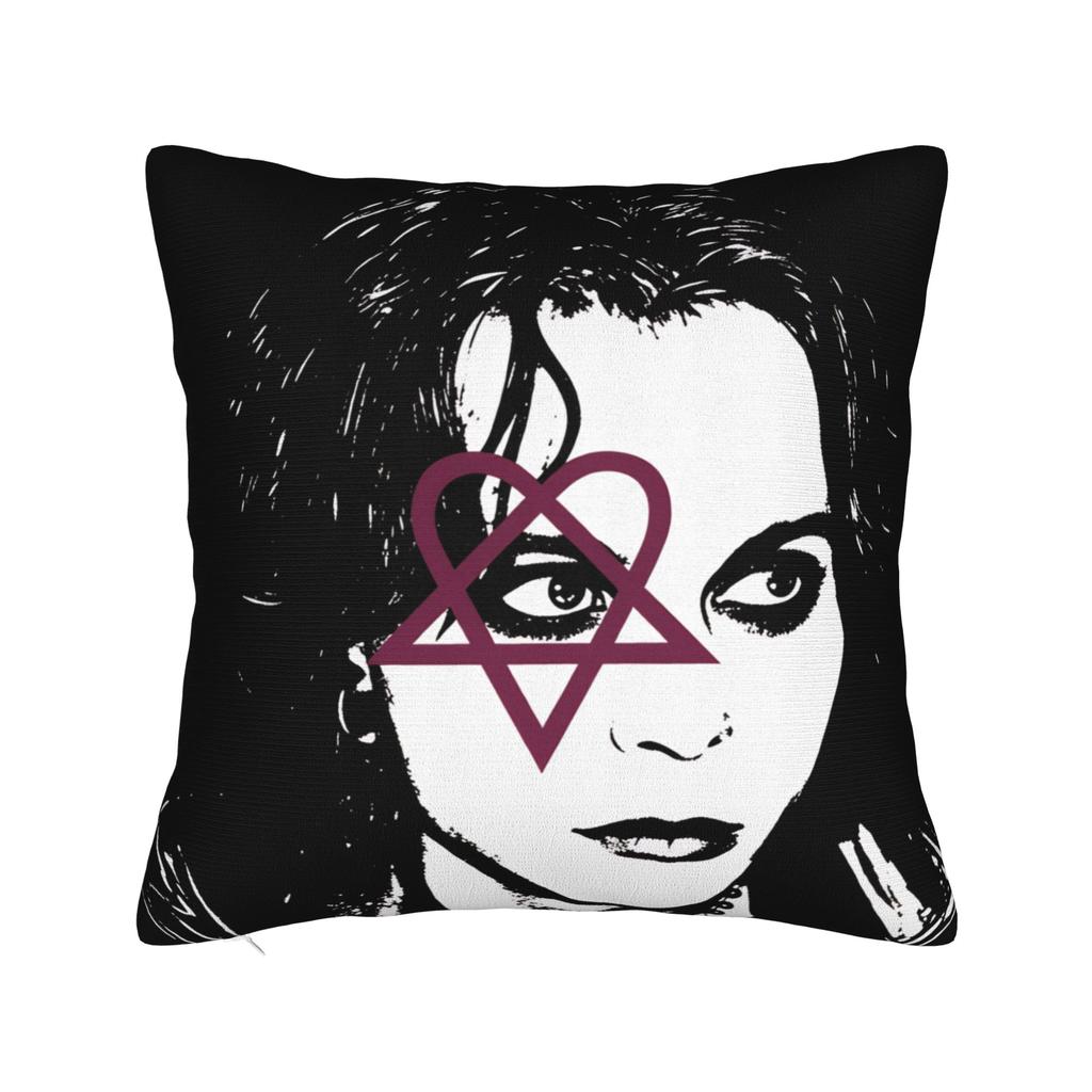 Pillow Case H-Him Ornate Heartagram Soft Pillow Cover For Sofa Bedroom Home Decor Fashion Pillowcases