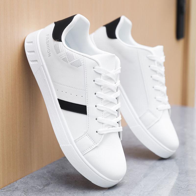 

New summer men s shoes trend versatile breathable board shoes large size casual shoes little white shoes men 39