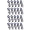 Pack of 20 Plastic Contact Lenses Applicator Tweezers and Suction Cup Stick Set for Easy Wearing and Removal Easy To Use