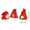 10pcs Exquisite Christmas Hat, Santa Hat Holiday Hat for Unisex Adults Festival Party Hat Plush Santa Hat Red Hat