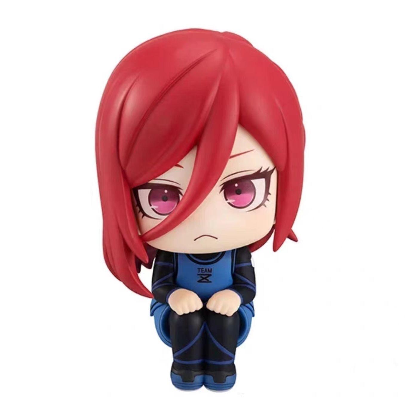 

Ручные фигурки Blue Lock Clean World Ichi, Fenglehui, Nagi Seishirou и Chigiri Hyoma для украшения корпуса компьютера, подарок Thousand Cut Leopard Horse-10cm