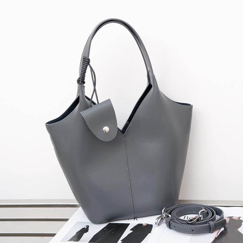 Women's Genuine Leather Large Capacity Tote Bag Handbag Luxurious Designer Style Ladies Fashiable Leisure Shopping Bags