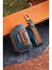 Leather Key Cover for Jeep Wrangler & Gladiator 24 Models - Men's Off-Road Accessory
