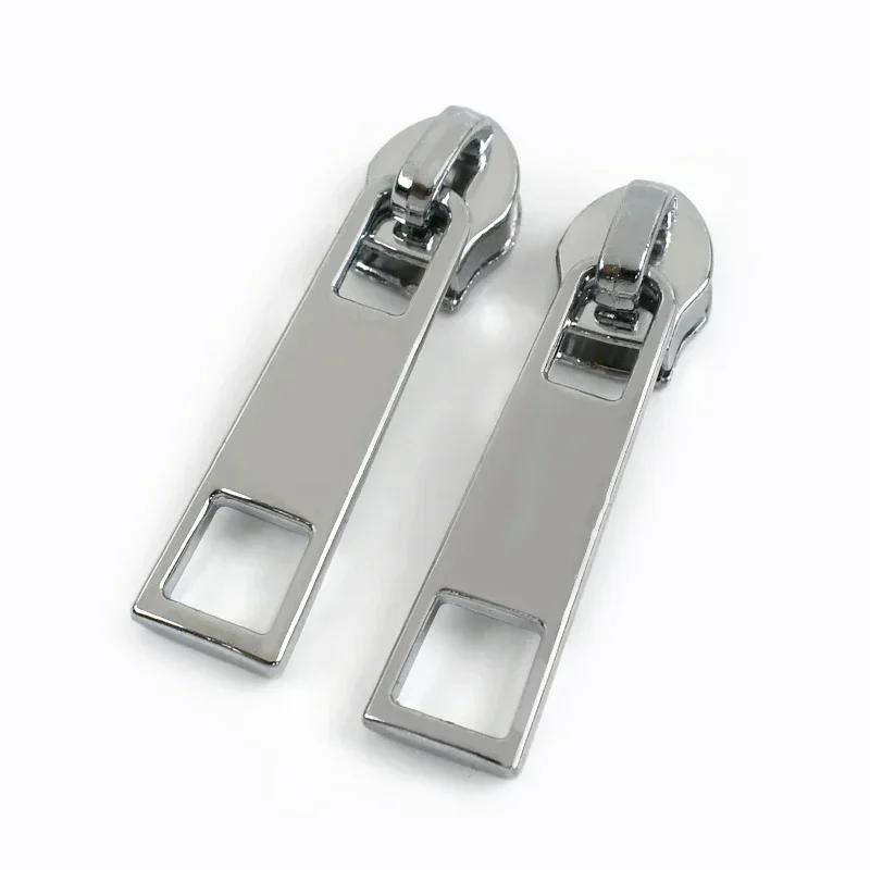 5-30Pcs Meetee 5# Nylon Zipper Puller Down Jackets Bags Zippers Sliders Garment Zips Head Repair Kits DIY Sewing Accessories