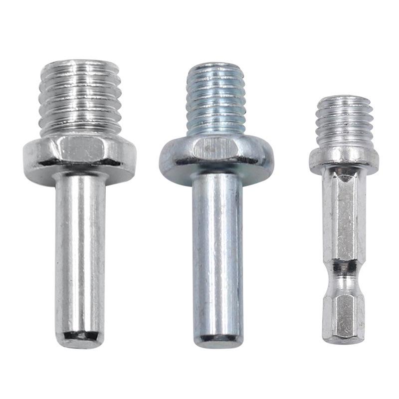 Electric Drill To Angle Grinder Conversion Rod with Self-Adhesive Disc for Polishing and Grinding Tasks