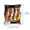 Marvel Officially Licensed Spider-Man Figurine Blind Box Bag Clip Anime Figure Keychain Fun Collector 1PC 3D Carry Mini Lightweight Portable Cute