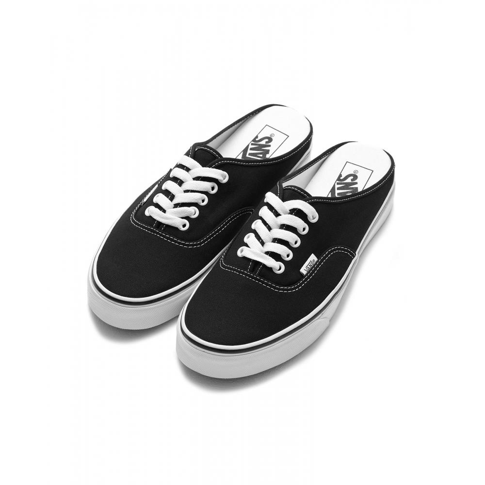 Vans Authentic Mule Black True White Vn0a54f76bt1 Authentic Mule Black True White