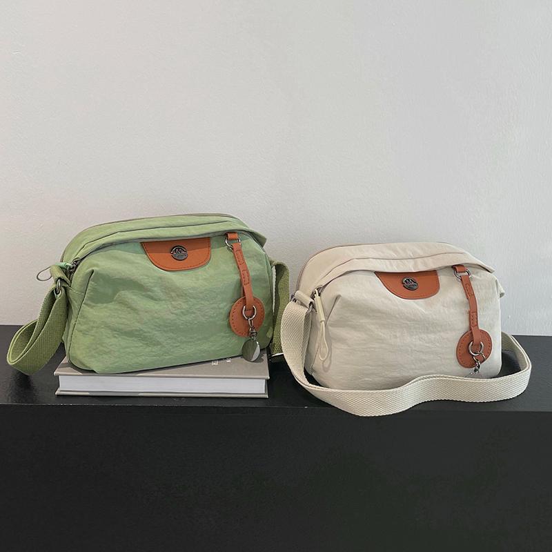 Nylon Umhängetasche Damen Schultertasche Patchwork Crossbody Tasche