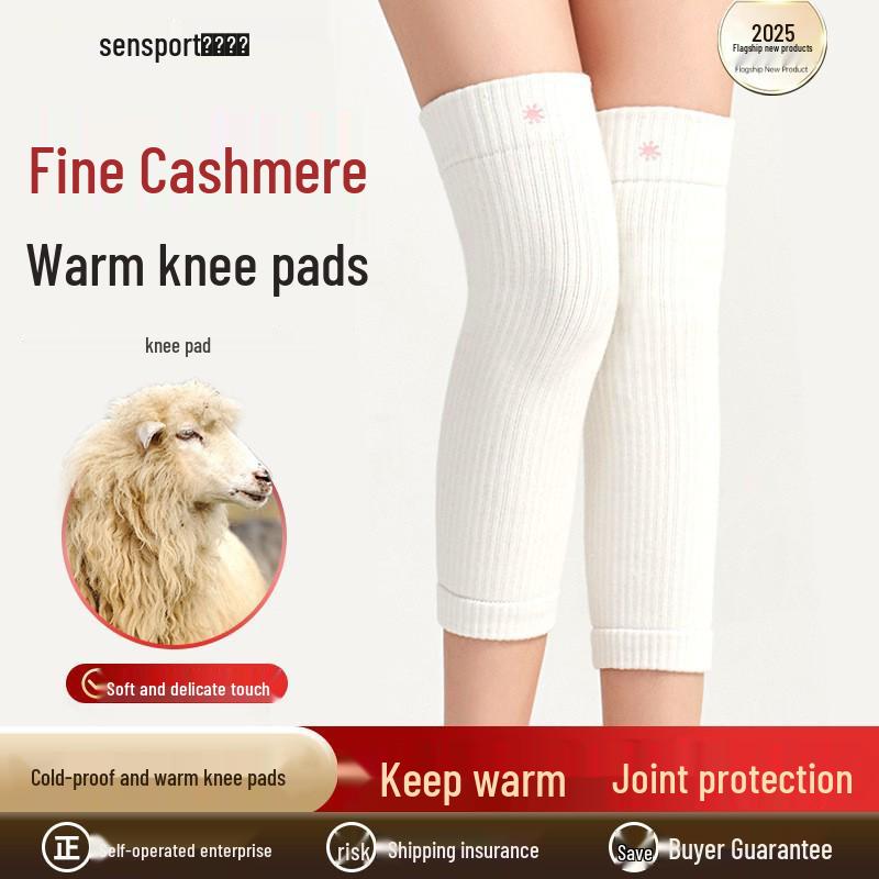 

Warm Cashmere Knee Pads: Thick, Windproof Protection for Cold Legs - Perfect for Hiking & Cycling