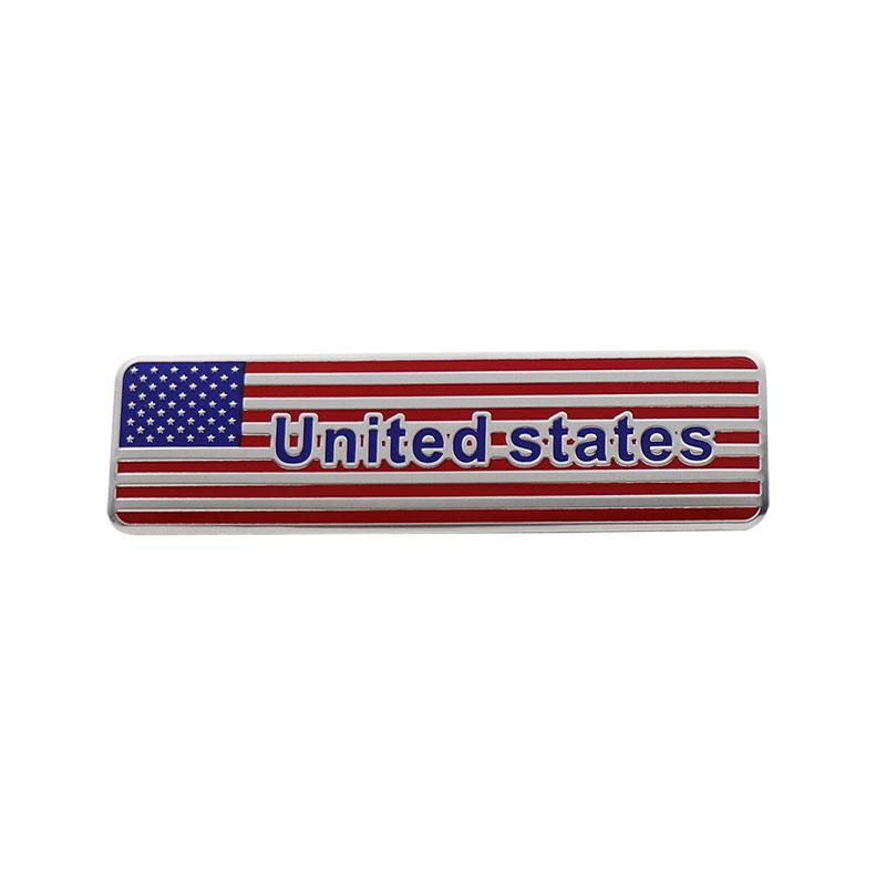 

3D Алюминиевая Эмблема Значок Флаг США Американский Флаг Автомобильная Наклейка Мотоциклетная Наклейка Обтекатель Крыло Шильдик Наклейка Автоаксессуары red