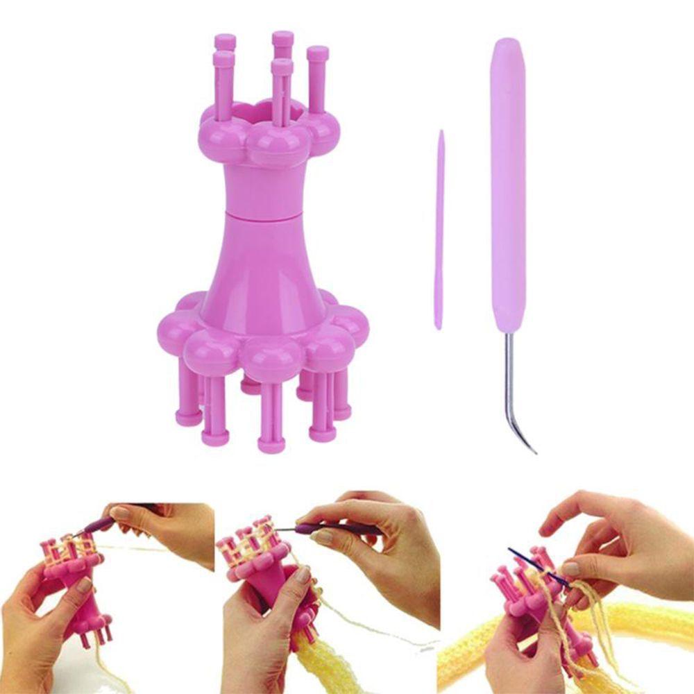 Scarves Knit Tools Needle Loom DIY Hook Wool Knitting Knitter Yarn Crochet Rope