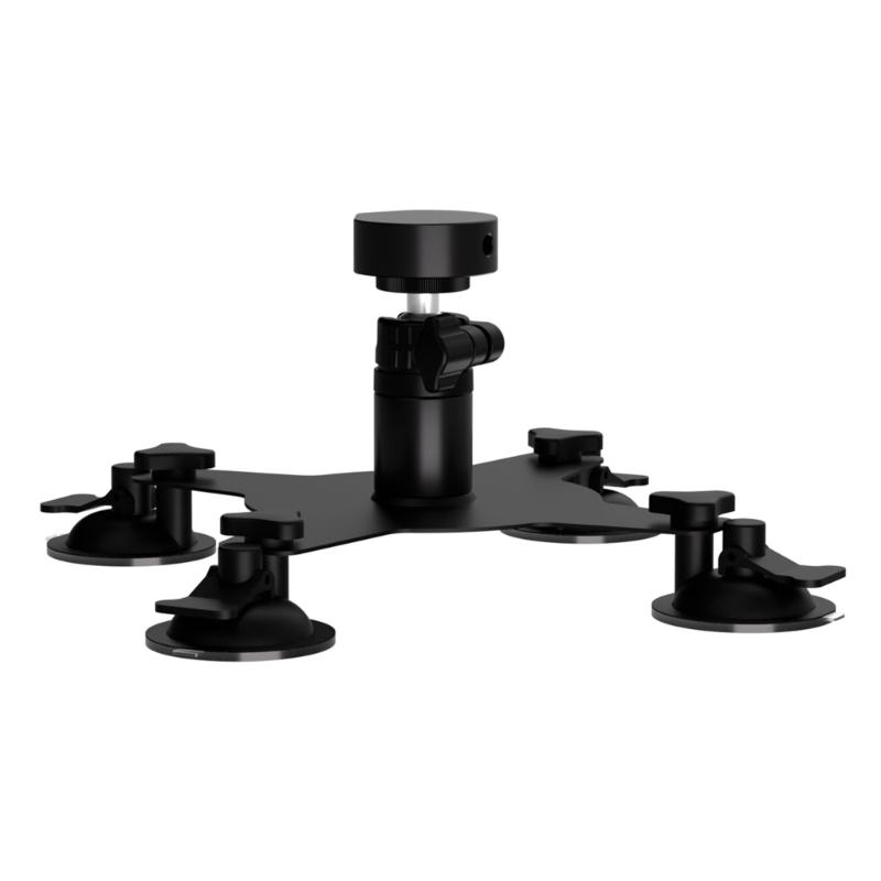 

Outdoor Suction Car Roof Mounting Kit With Adjustable Adapter For Secure Installation On Glass Metal Surfaces 1