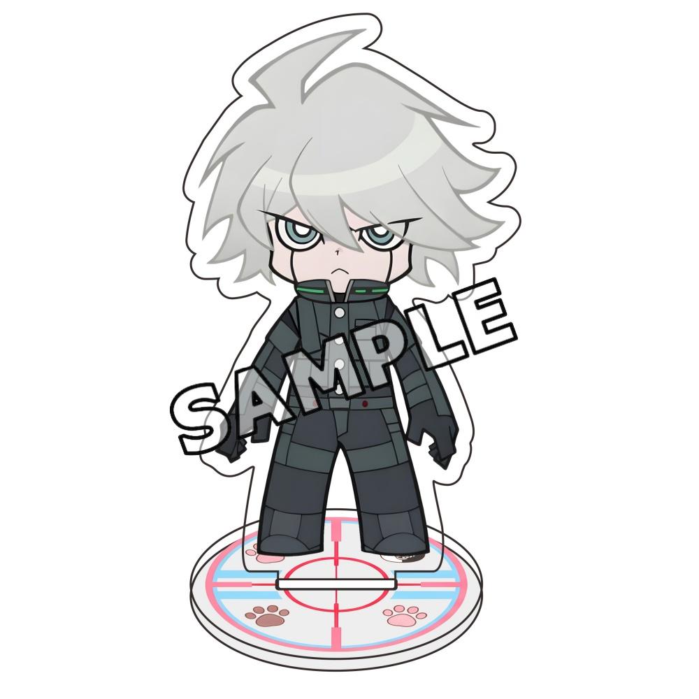 10cm Q Version Danganronpa Acrylic Stand Key Nagito Chiaki Kokichi Kyoko Anime Desktop Decor Birthday Collection Gift