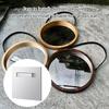 Picture Hanging Plate Kits Self Adhesive Hanger Sawtooth Adhesive Picture Hanger for Hanging Art/ Photos On Flat Panels
