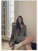 Autumn 2023 Women's Wool Suit Jacket - Meillard Luxury, No Returns or Exchanges